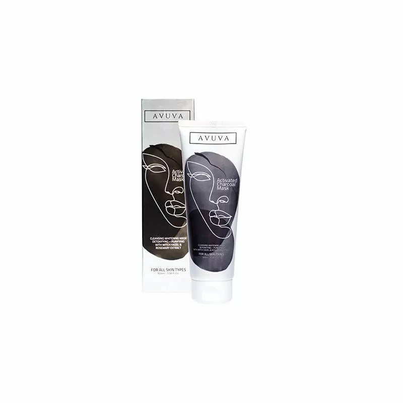 Avuva Activated Charcoal Mask For All Skin Types 100ml