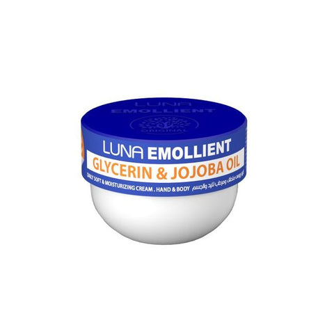 Luna Emollient (Glycerin & Jojoba Oil) Daily Moisturizing Cream For Hand and Body 50gm