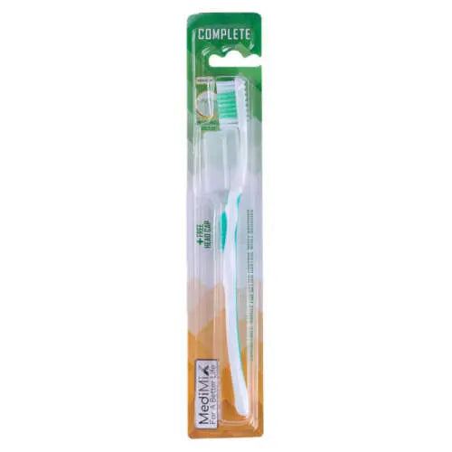 MediMix Toothbrush Complete Soft For Adult Free Head Cap