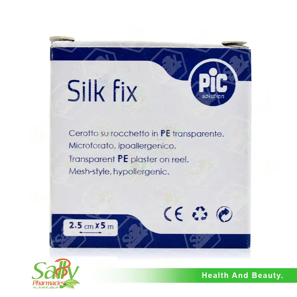 Pic Silk Fix Transparent PE Plaster On Reel 2.5cm x 5m - 1PCS