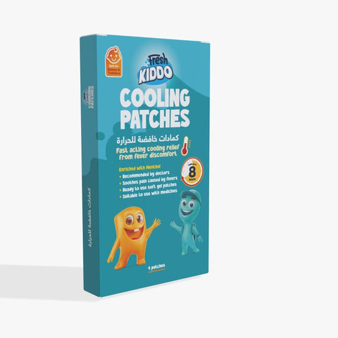 Kiddo Cooling Patches Enriched With Menthol 4Patches