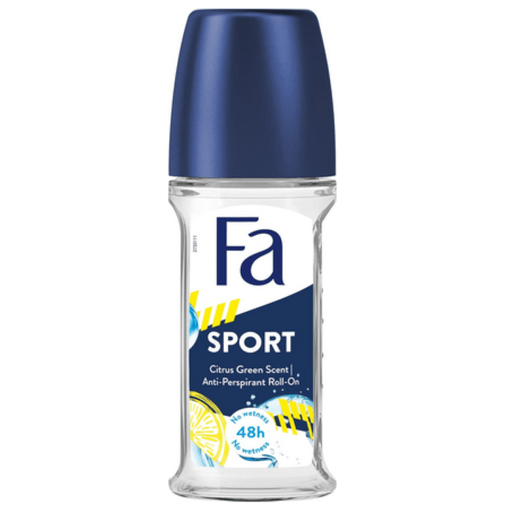 Fa Sport Citrus Green Scent Anti Prespirant Roll On 48h 50ml