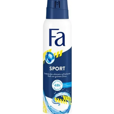 Fa Sport Deodorant 48h Without Aluminium Salt 150ml