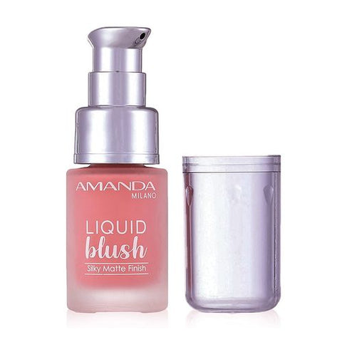 Amanda Milano Liquid Blush Silky Matte Finish Shade(03) 15ml