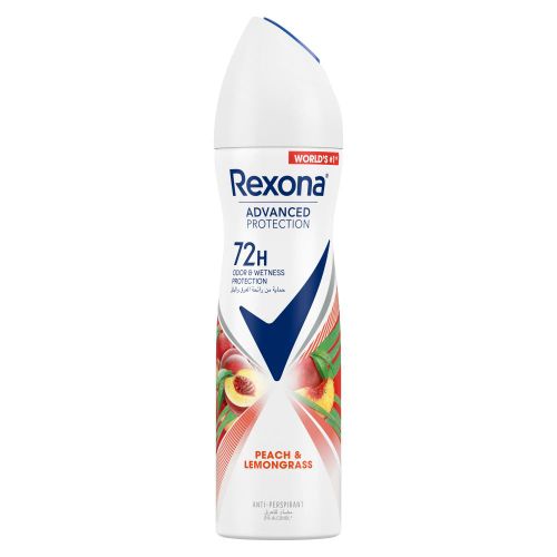 Rexona Advanced Protection ( Peach & Lemongrass ) 72Hrs Anti-Prespirant 150ml
