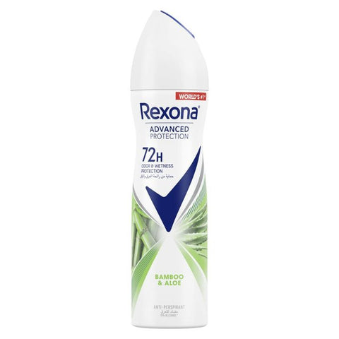 Rexona Advanced Protection 72h Bambo & Aloe 150ml (20EGY OFF)