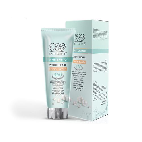 Eva Skin Clinic Whightning White Pearl Facial Scrub 100ml