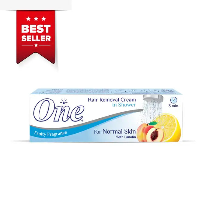 One Hair Removal Cream In Shower For Normal Skin With Lanoline Fruity Fragrance 90gm