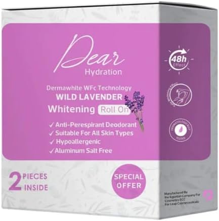 Dear Hydration Whitening Roll On Wild Lavender Special Offer 2Pcs