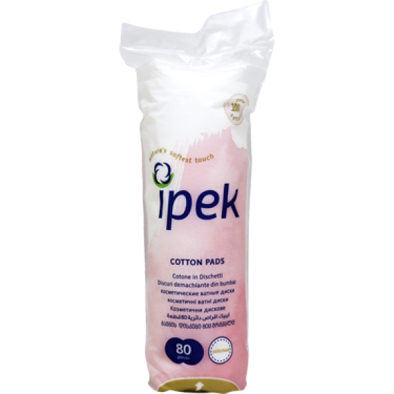 Ipek Cotton Pads 80Pcs
