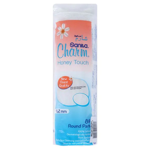 Sanita Charm Cotton Pads 80Pcs