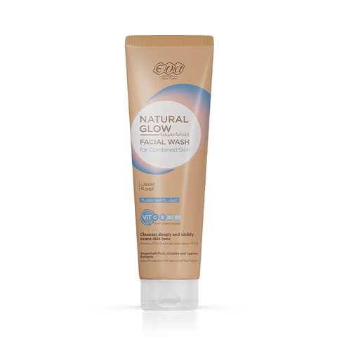 Eva Natural Glow Facial Wash For Combined Skin 100ml