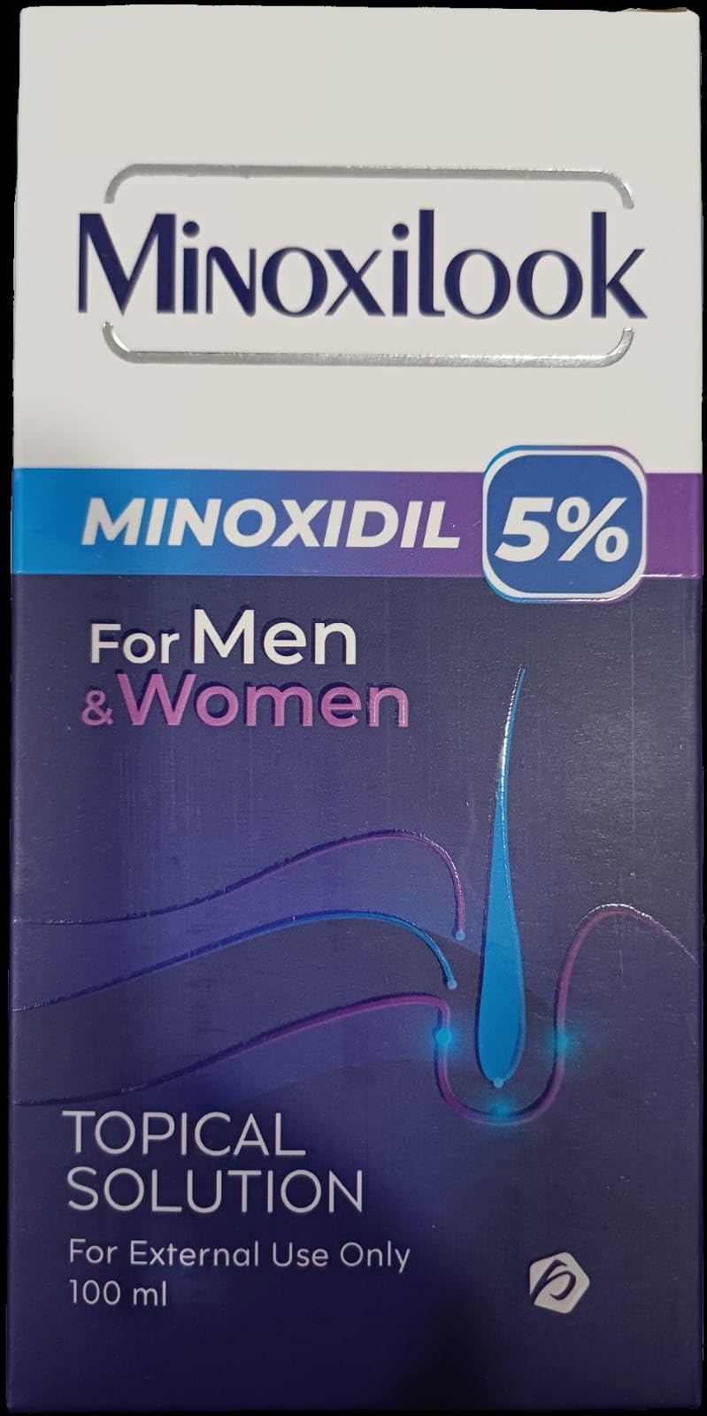 Minixilook Topical Solution Minoxidil 5% For Men & Woman 100ml