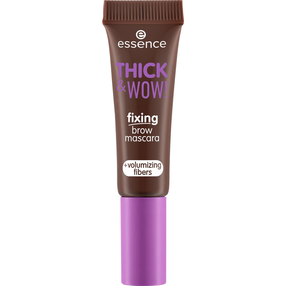 Essence Thick & Wow Fixing Brow Masscara & Volumizing Fibers (Shade 03 Brunette Brown) - 6ml