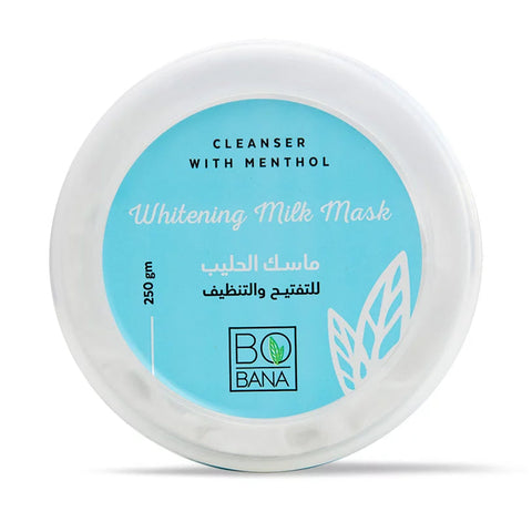 Bobana (Cleanser With Menthol) Whitening Milk Mask 250gm