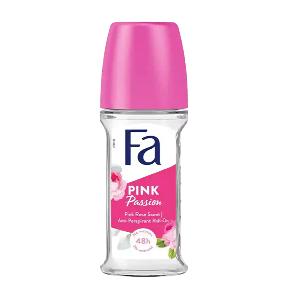 Fa Pink Passion Pink Rose Scent Anti Prespirant Roll On 48h 50ml