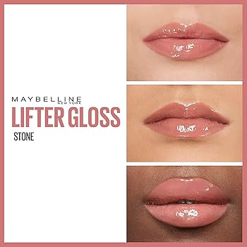 Maybelline Hyaluronic Acid Lifter Lip Gloss (008) Stone