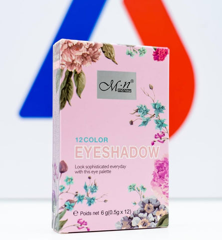 M.n Menow Eyeshadow 12 color