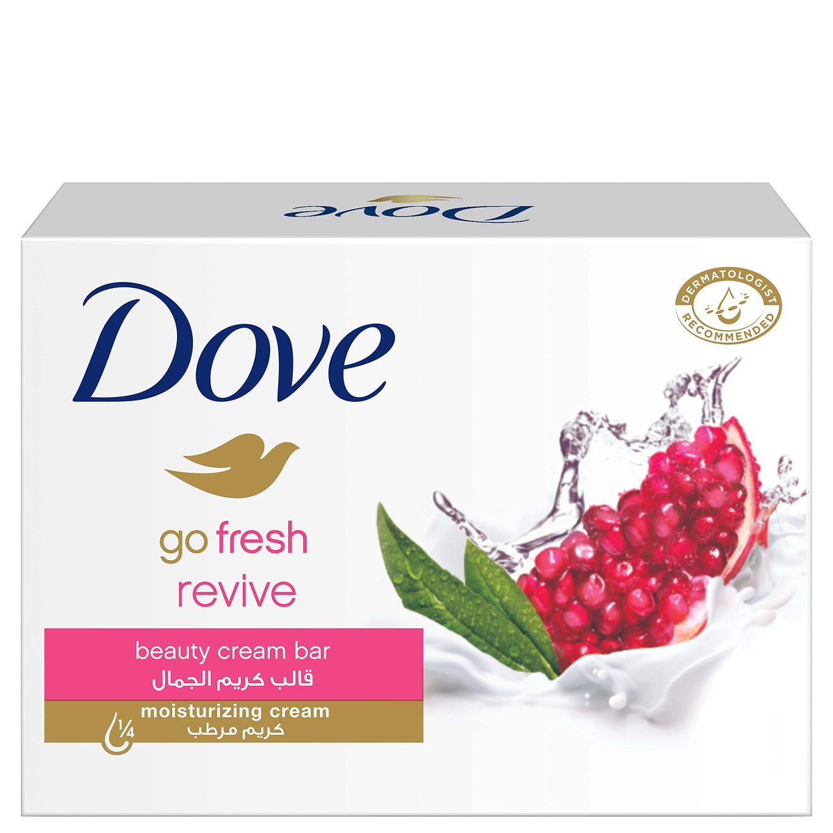 Dove Soap Moisturizing Cream With Pomegranate & Lemon Vebena