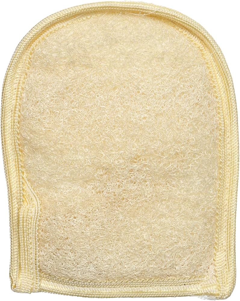 Bright Loofah One Side Palm Shape Code (23055) - 1PCS