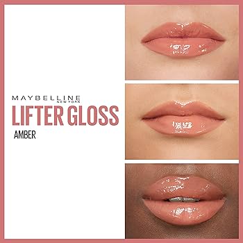 Maybelline Hyaluronic Acid Lifter Lip Gloss (007) Amber