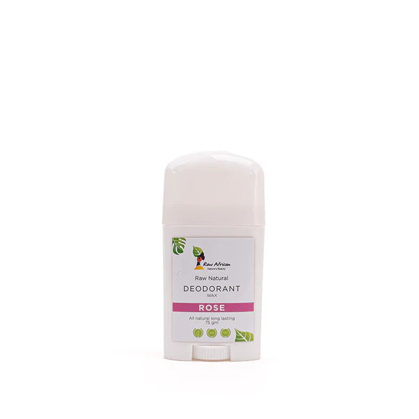 Raw African Naturals Beauty Deodorant Stick Rose Whitening Effect 75ml