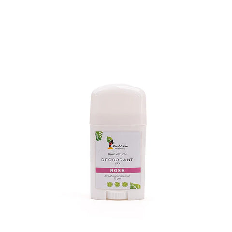Raw African Naturals Beauty Deodorant Stick Rose Whitening Effect 75ml