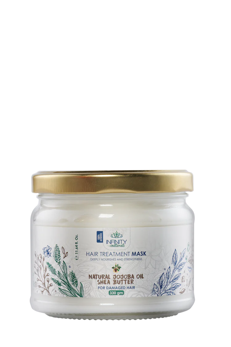 Infinity Naturals Hair Treatment Mask With Natural Jojoba Oil Shea Butter 330gm