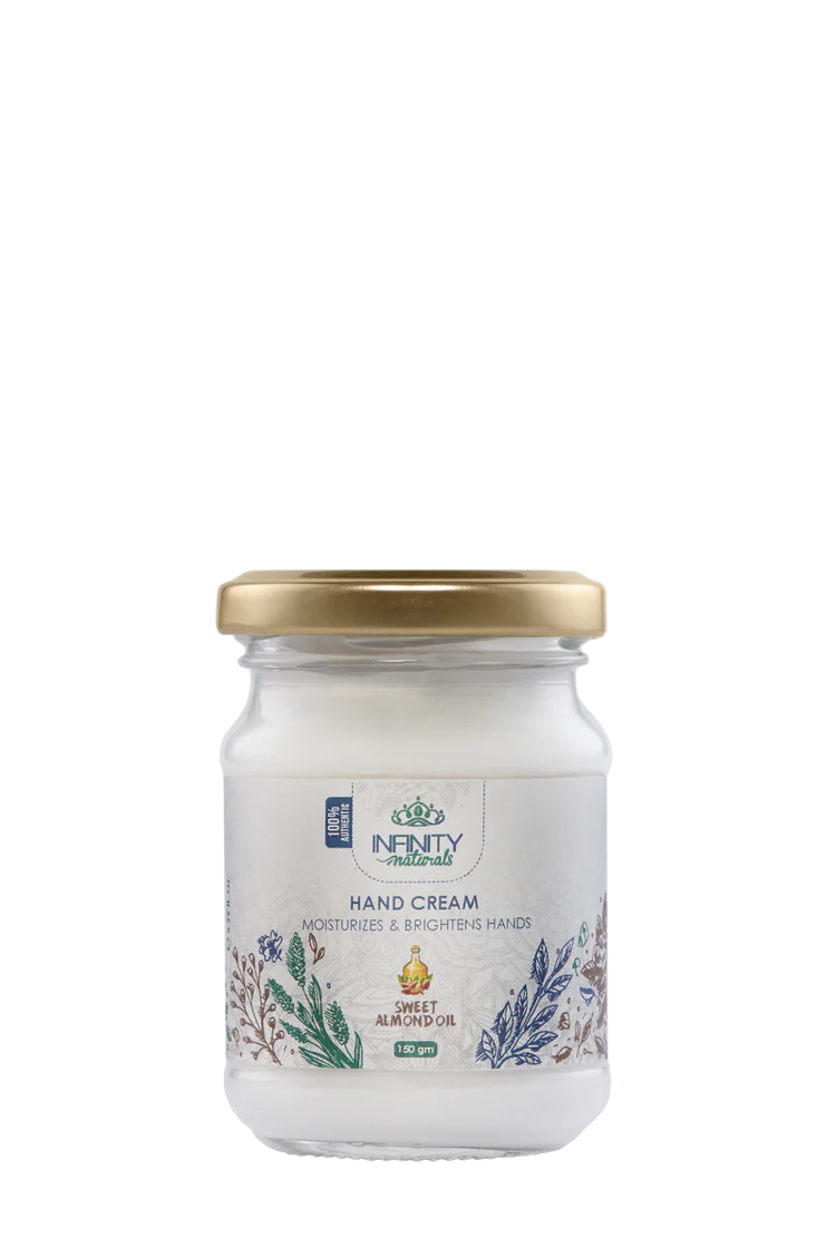 Infinity Naturals Hand Cream With Sweet Almond Oil 150gm
