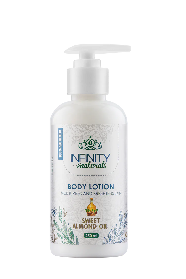 Infinity Naturals Body Lotion With Sweet Almond Oil 250ml