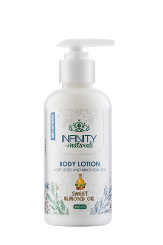 Infinity Naturals Body Lotion With Sweet Almond Oil 250ml