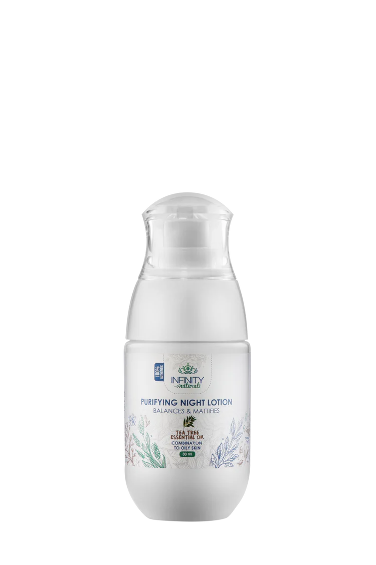 Infinity Naturals Purifying Night Lotion With Tea Tree Essential Oil 30ml