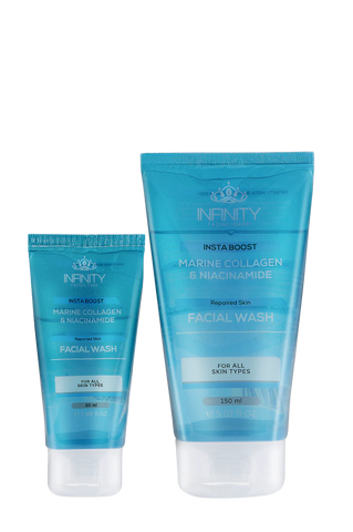 Infinity Facial Wash Marine Collagen & Niacinamide Offer1+1 150-50ml
