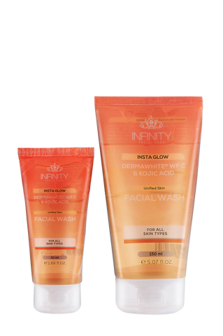 Infinity Facial Wash Dermawhite WF C & Kojic Acid (Offer1+1) 150-50ml
