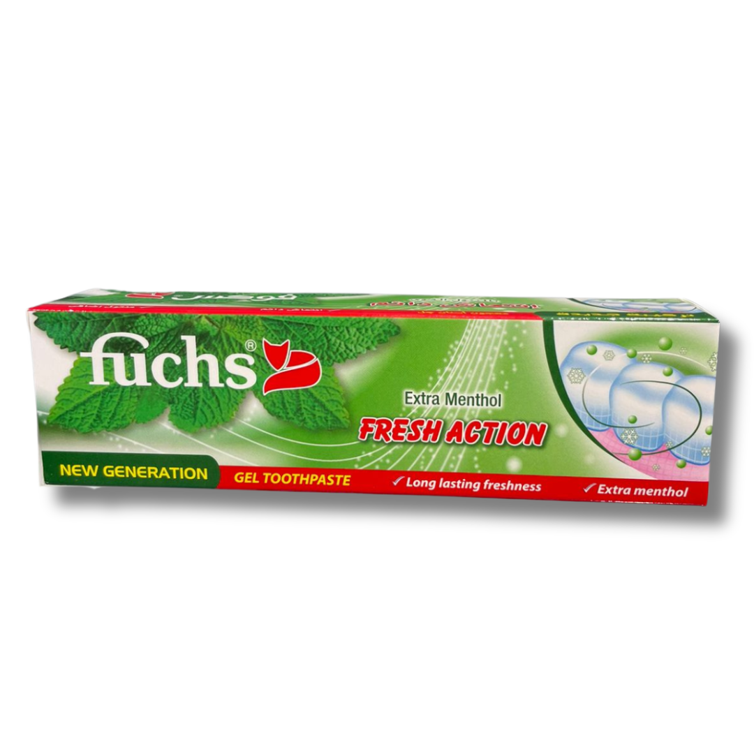 Fuchs Extra Menthol Fresh Action New Generation Gel Toothpaste 75ml