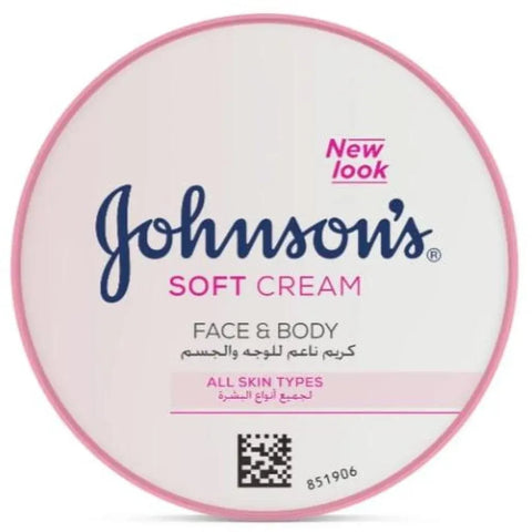 Johnson's Soft Cream For Face & Body For All Skin Types 100ml