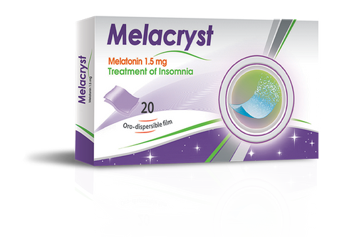 Melacryst 3mg 20 Oro-Dispersable Films