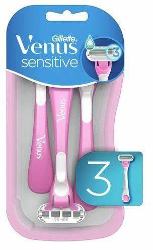 Gillette 525 Venus Sensitive Dispo 3Pcs Pink
