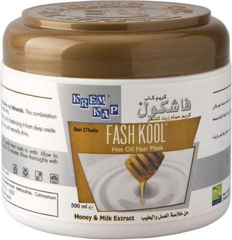 Fash Kool hair mask with honey & milk extract 500ml
