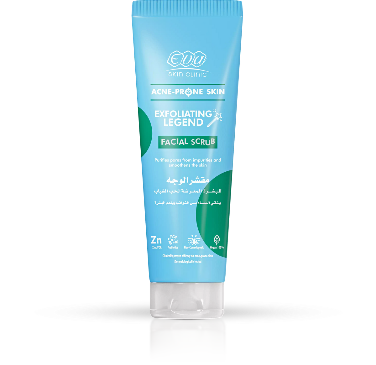 Eva Skin Clinic Exfolating Legend Facial Scrub For Acne Prone Skin 100ml