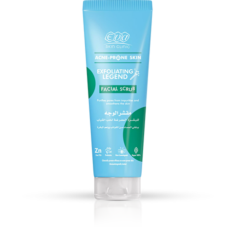 Eva Skin Clinic Exfolating Legend Facial Scrub For Acne Prone Skin 100ml
