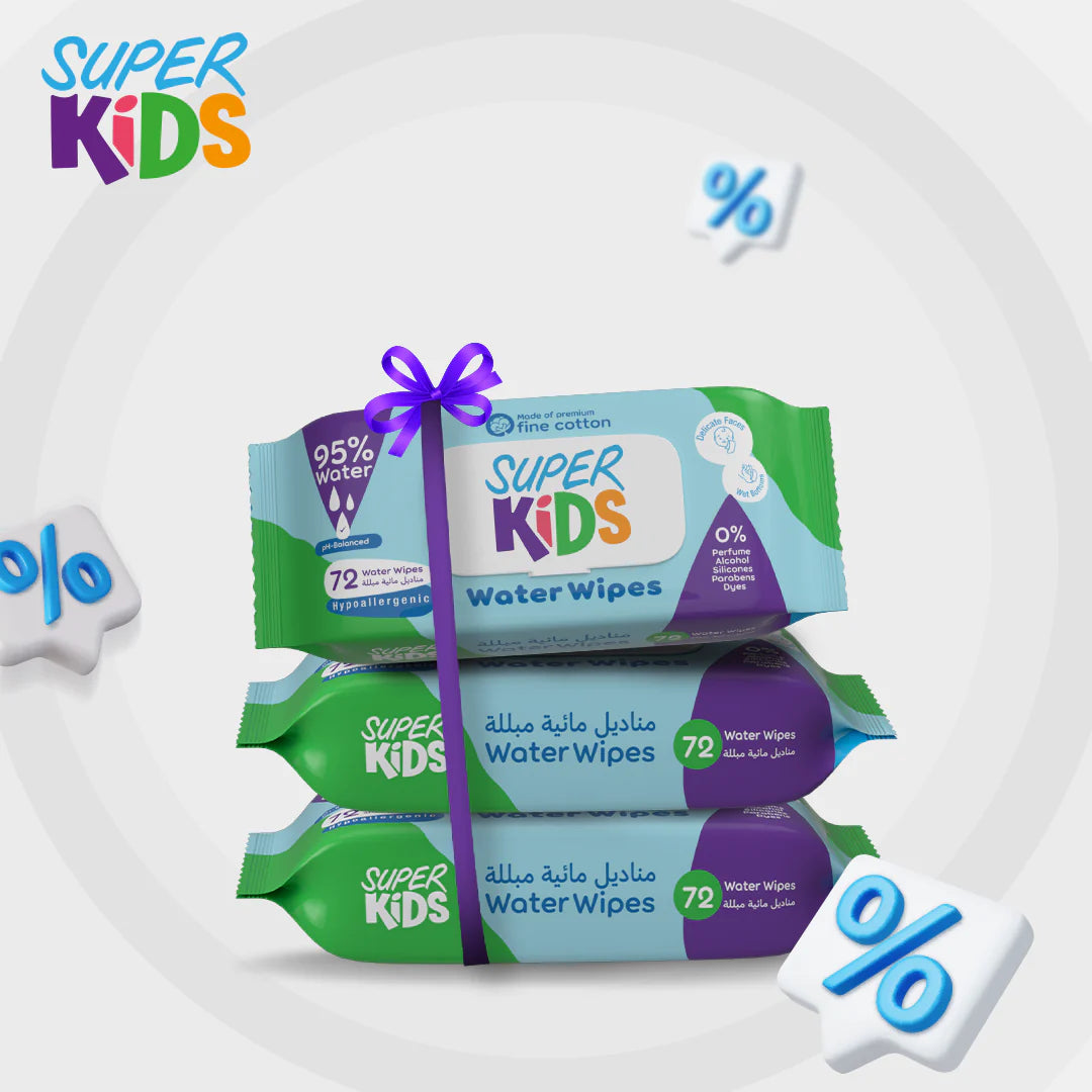 Super Kids 3 Wipes In Box Offer