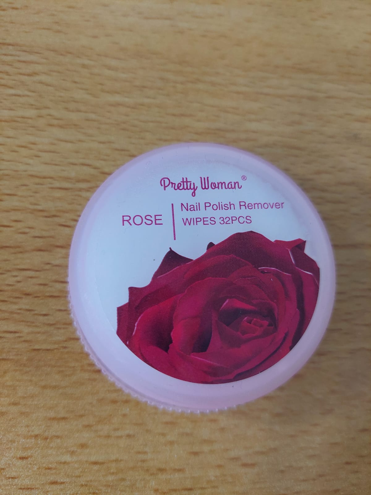 Pretty Woman (Rose) Nail Polish Remover Wipes - 32PCS