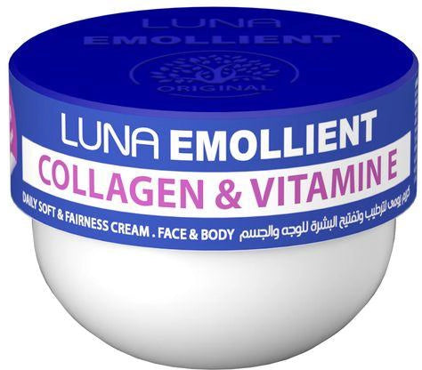 Luna Emollient Soft Cream Vit E & Collagen 50 Gm