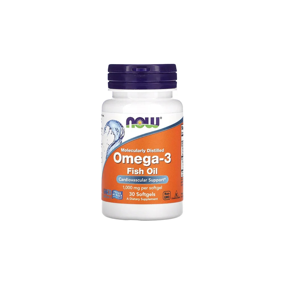 Now Omega-3 Fish Oil 30softgels