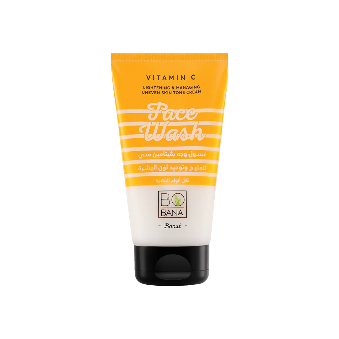 Bobana (Vitamin C) Brightening & Managing Uneven Skin Tone Face Wash 150ml