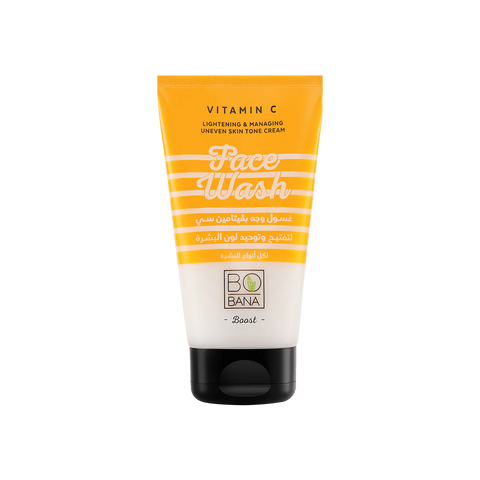 Bobana (Vitamin C) Brightening & Managing Uneven Skin Tone Face Wash 150ml