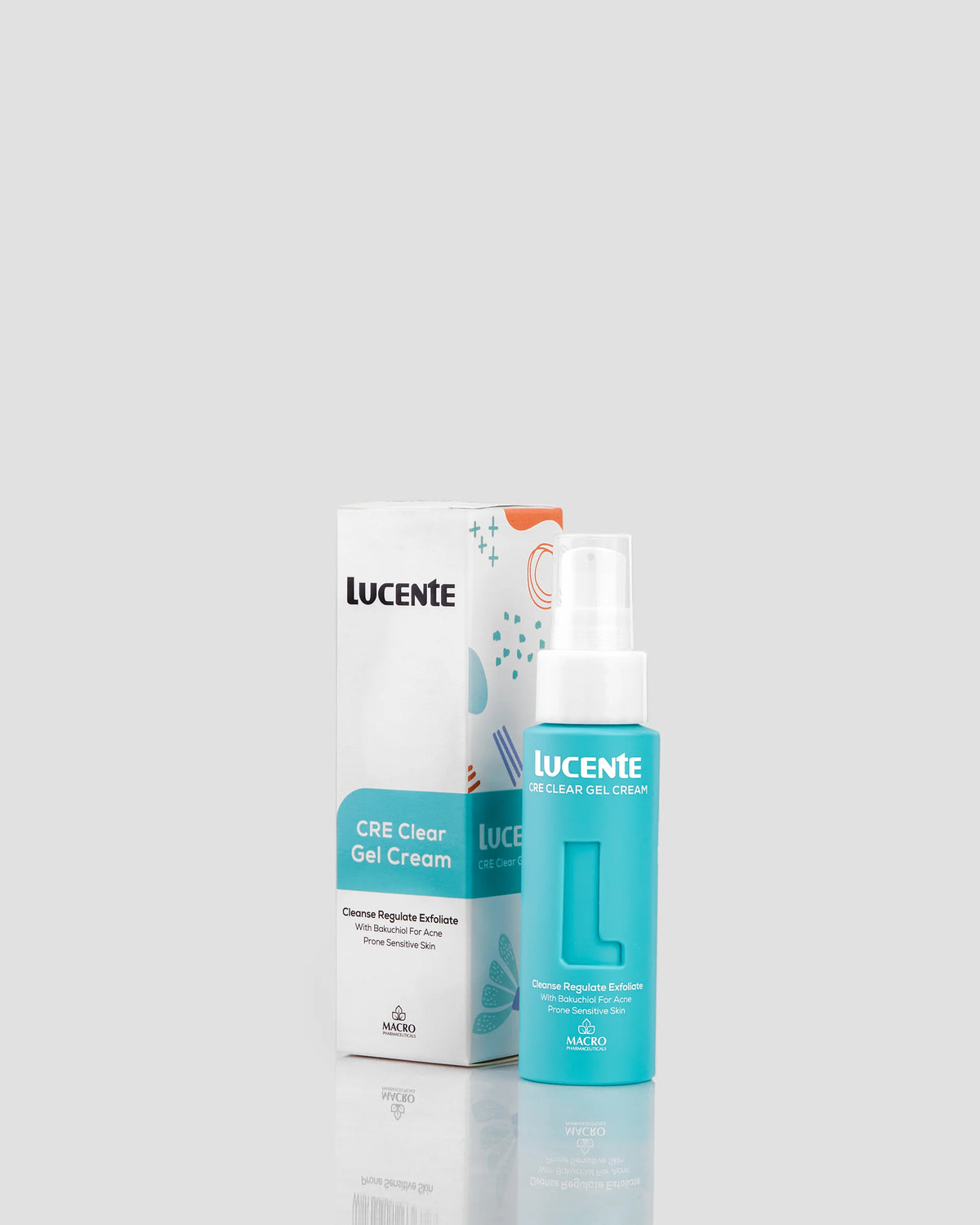 Lucente CRE Clear Gel Cream For Prone Sensitive Skin 50ml
