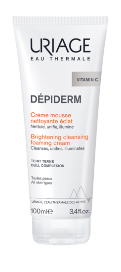 Uriage Depiderm Brightening Cleansing Foaming Cream For All Skin Types 100ml