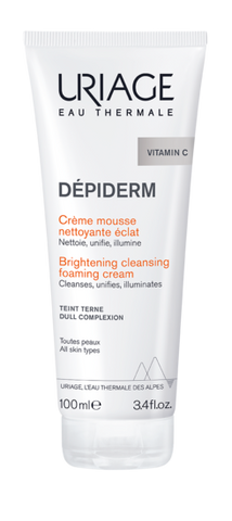 Uriage Depiderm Brightening Cleansing Foaming Cream For All Skin Types 100ml